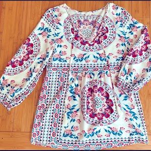 Entro Boho Tunic Size M